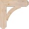 Ekena Millwork Thorton Craftsman Smooth Bracket, Douglas Fir, 3 1/2"W x 16"D x 16"H BKT04X16X16THR04SDF - alternate 3